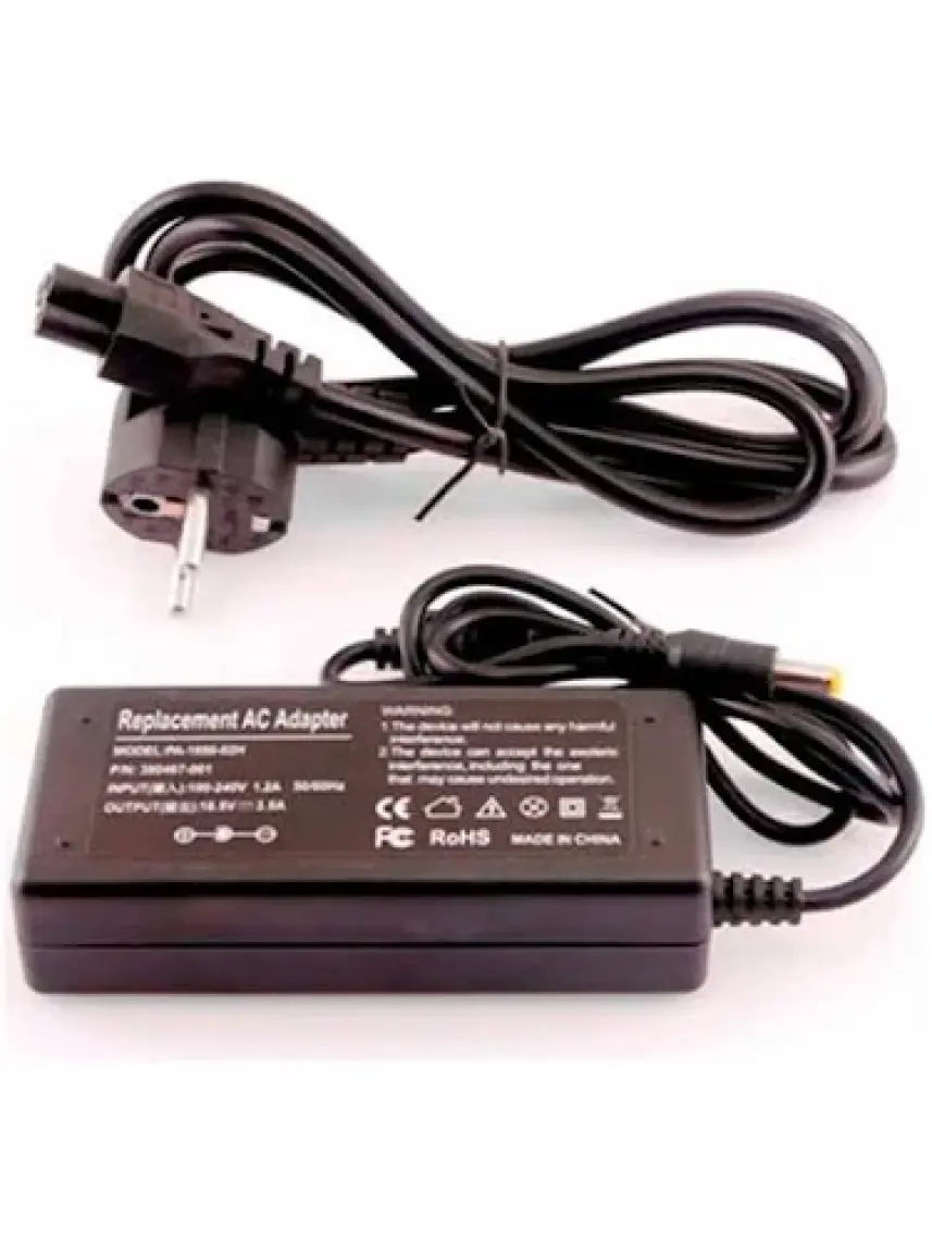 Compaxe  HP Notebook Adaptör  18.5V 3.5A 7.4 5.0 YERLİ ÜRETİM