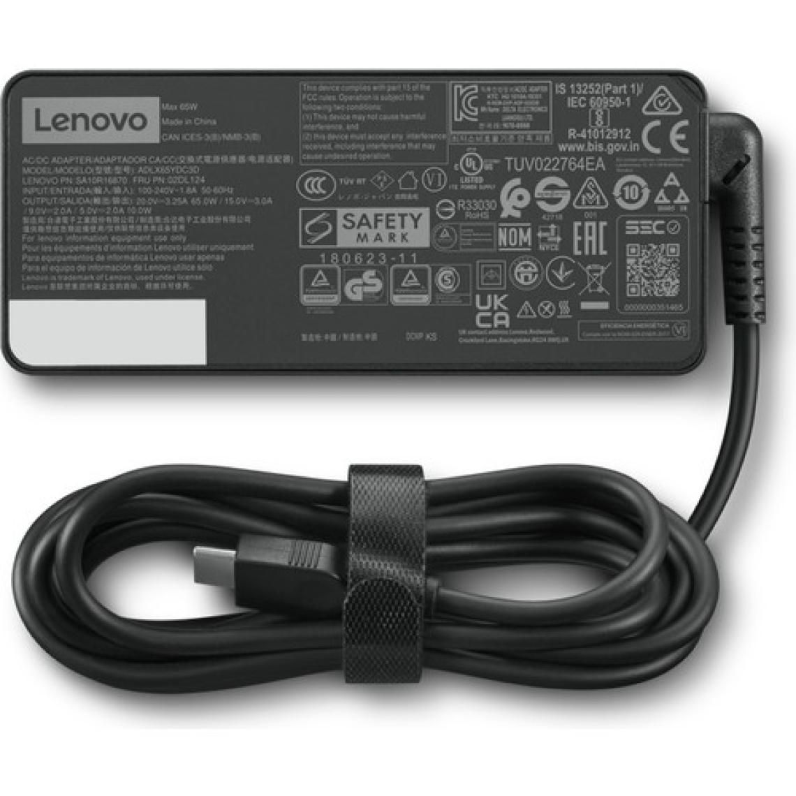 Lenovo Usb-C 65W Ac Adapter (Ce) GX20P92529