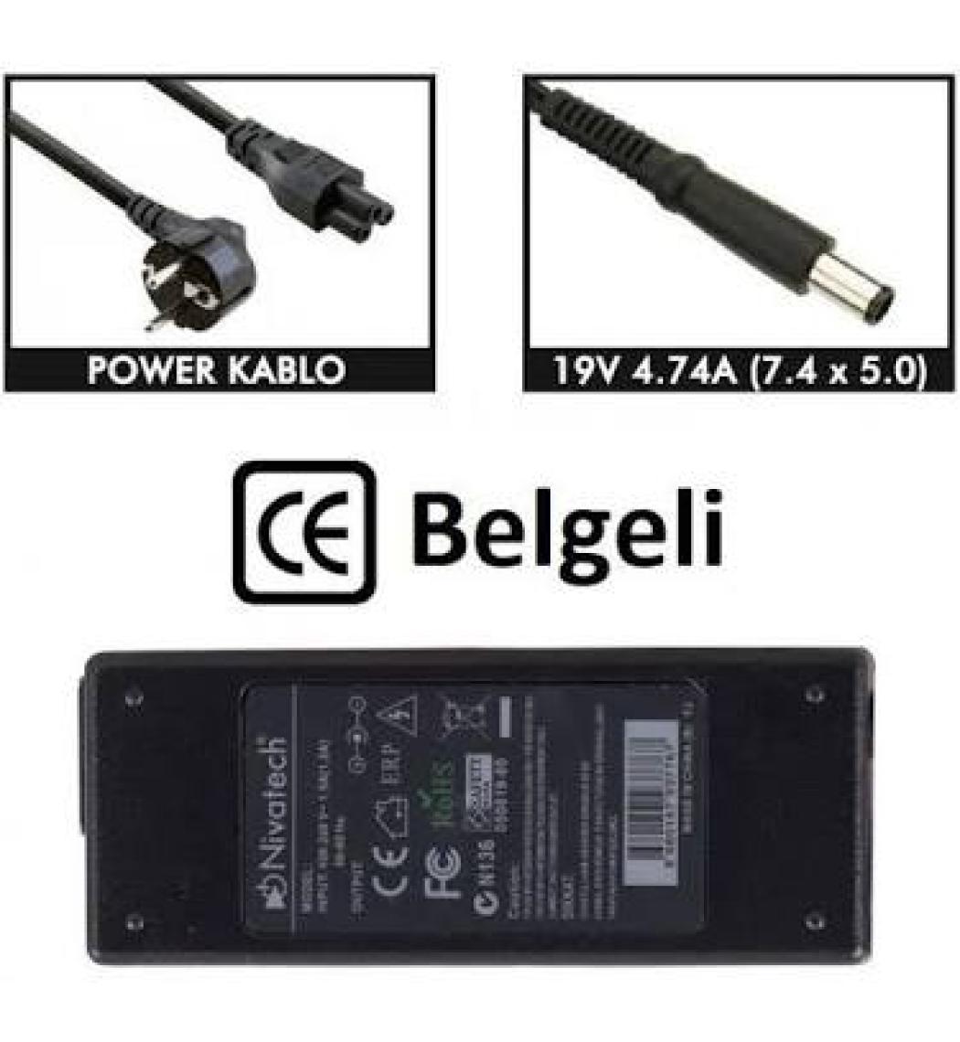 İnfostar  Hp Uyumlu 4.5*3.0mm Laptop-Notebook Şarj Aleti Uyumlu 19.5V-3.33A 14-BS019NT