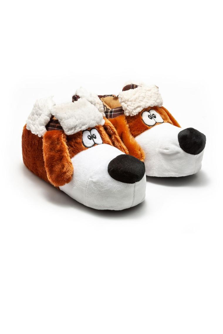 Bobo Erkek Hayvanlı Panduf Kahverengi 41/46