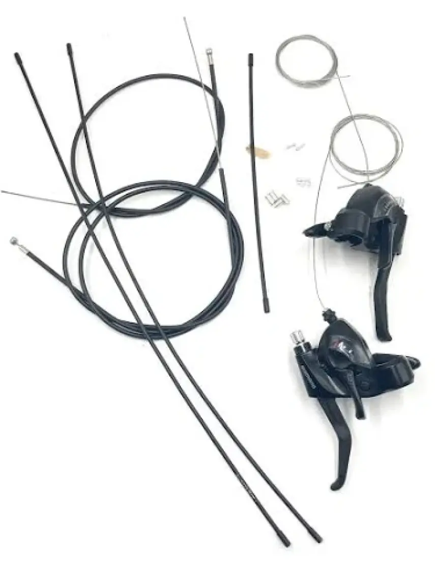 SHIMANO ST-EF41 Tourney 3x7 Vites/Fren Kolu Seti