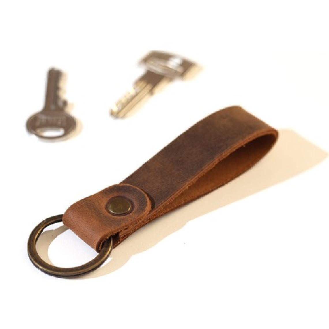 Hi Leather Hakiki Deri Anahtarlık Kişiye İsme Özel
