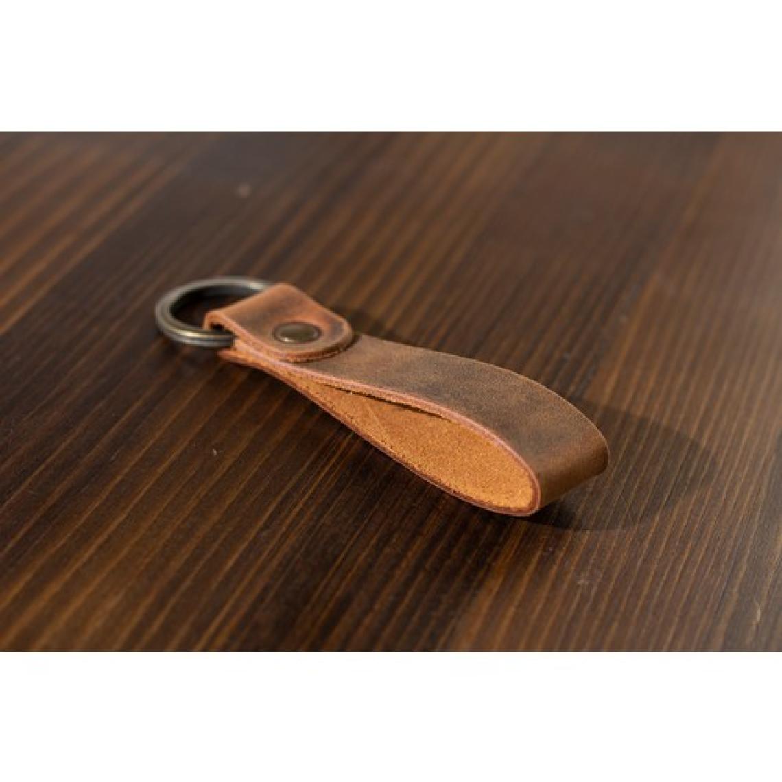 Hi Leather Hakiki Deri Anahtarlık Kişiye İsme Özel