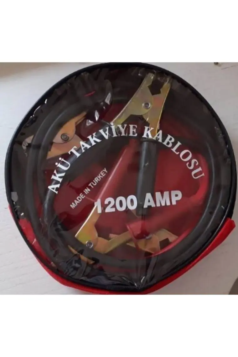 Akü Takviye Kablosu 1200 Amper Çantalı