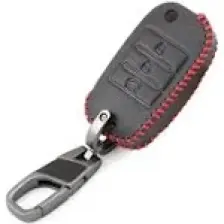 Kia Ceed, Cerato, Sorento, Sportage Deri Anahtar Kılıfı (Sustalı) Lüx Model