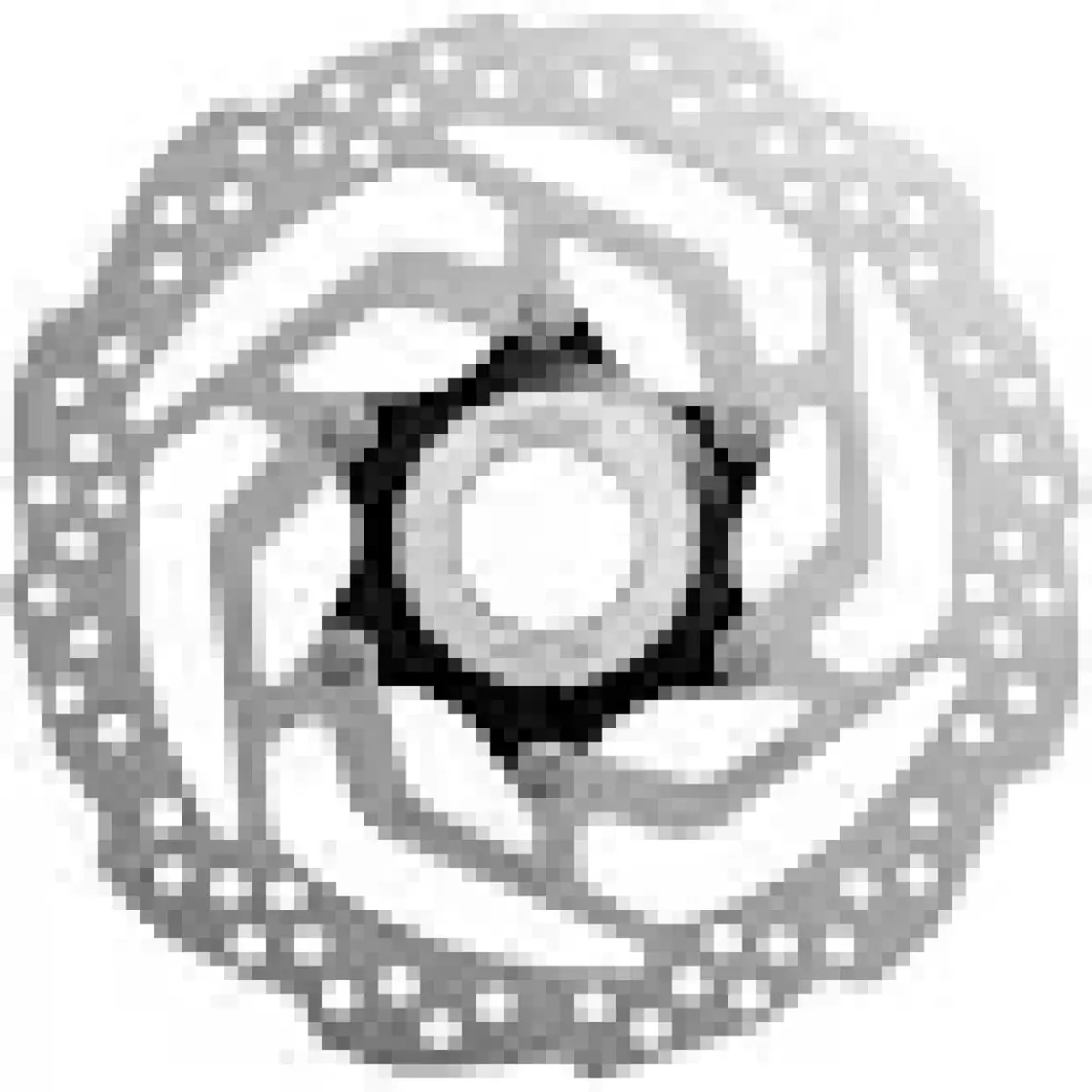 SHIMANO Rotor SM-RT10S CenterLock Gri 160mm