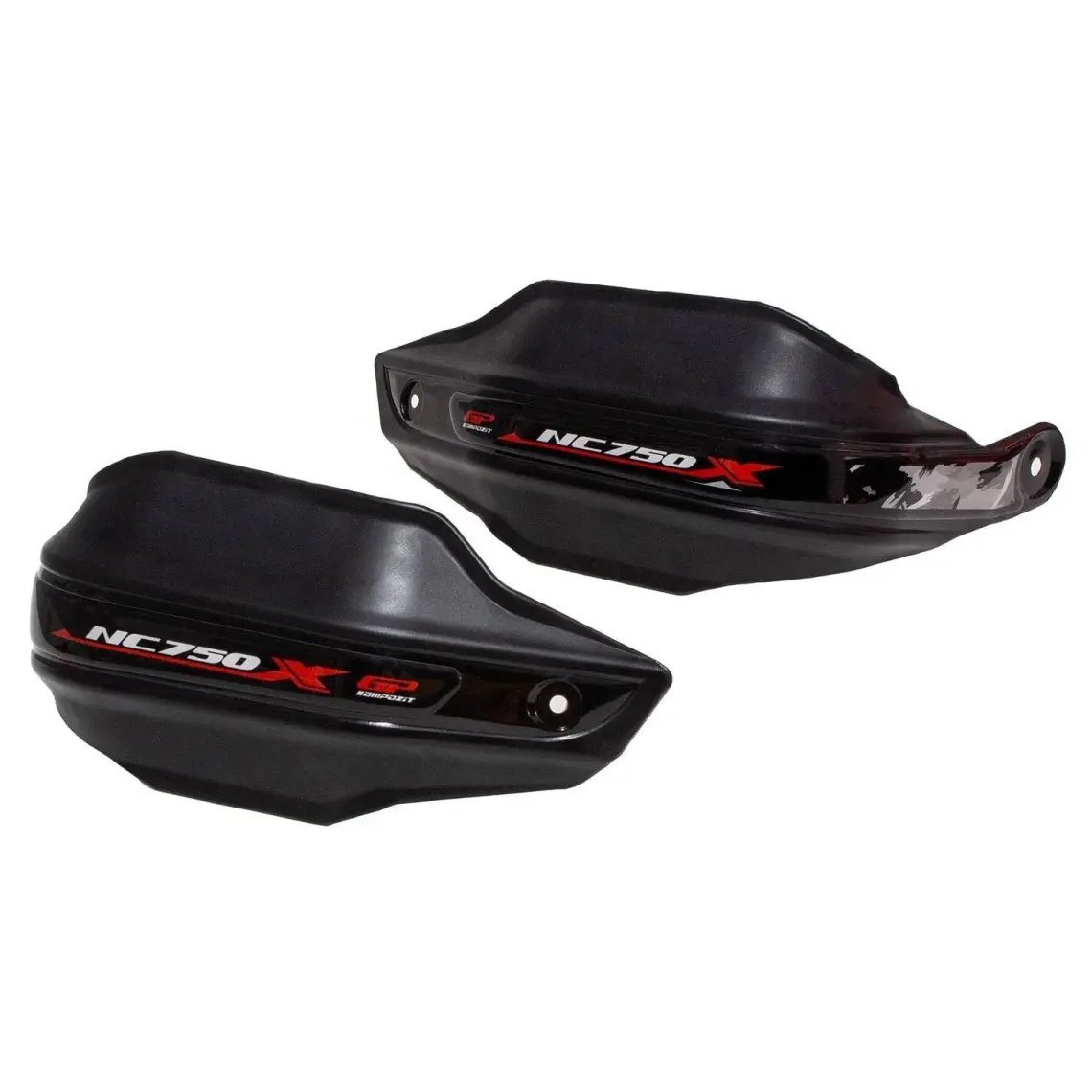 GP Kompozit Honda NC 750 X 2012-2024 Uyumlu Plastik Elcik Koruma Siyah