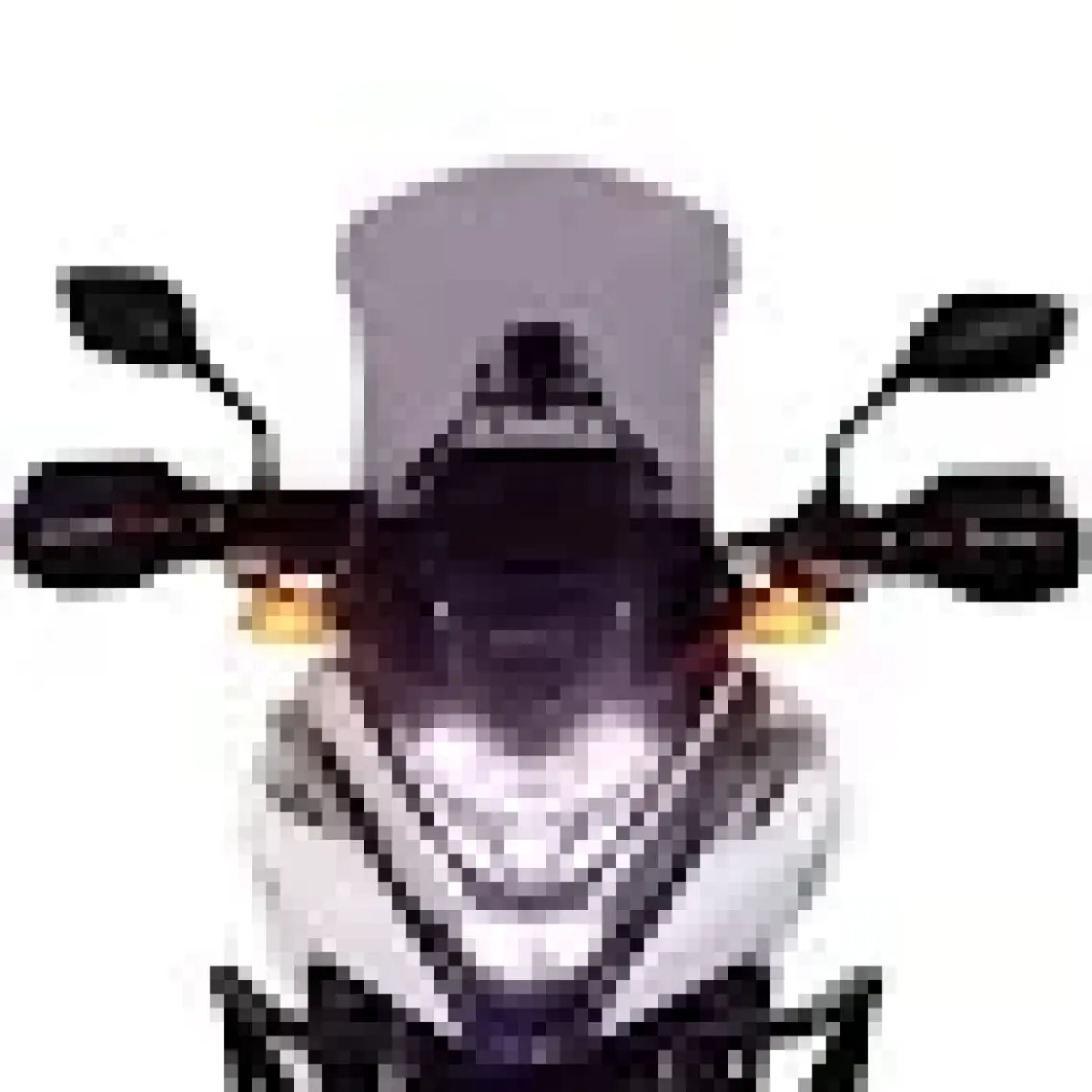 GP Kompozit Honda NC 750 X 2012-2024 Uyumlu Plastik Elcik Koruma Siyah