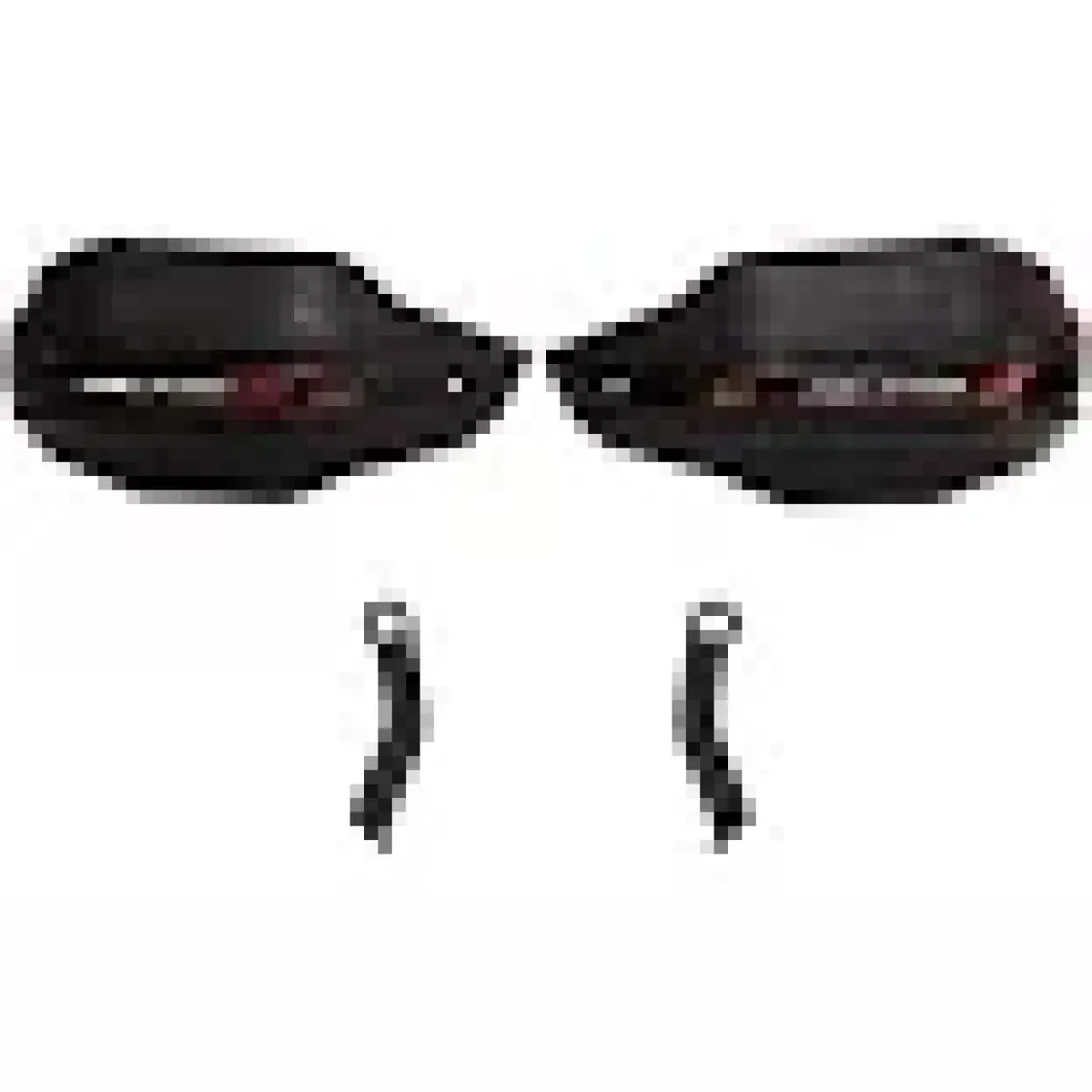 GP Kompozit Honda NC 750 X 2012-2024 Uyumlu Plastik Elcik Koruma Siyah
