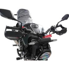 GP Kompozit Honda CB250R 2018-2024 Uyumlu Plastik Elcik Koruma Siyah