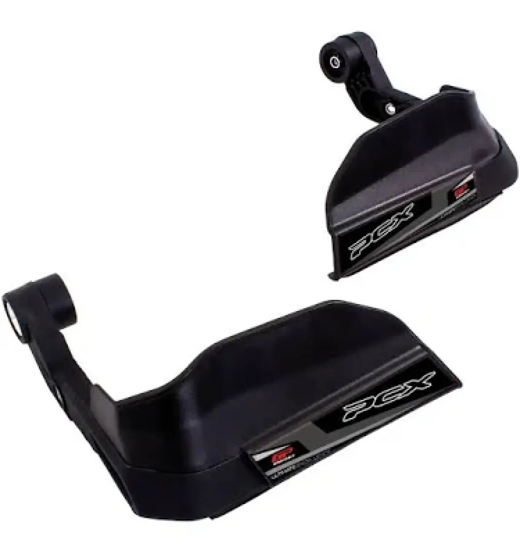 GP Kompozit Honda PCX 125 / 150 2014-2024 Uyumlu Plastik Elcik Koruma Siyah