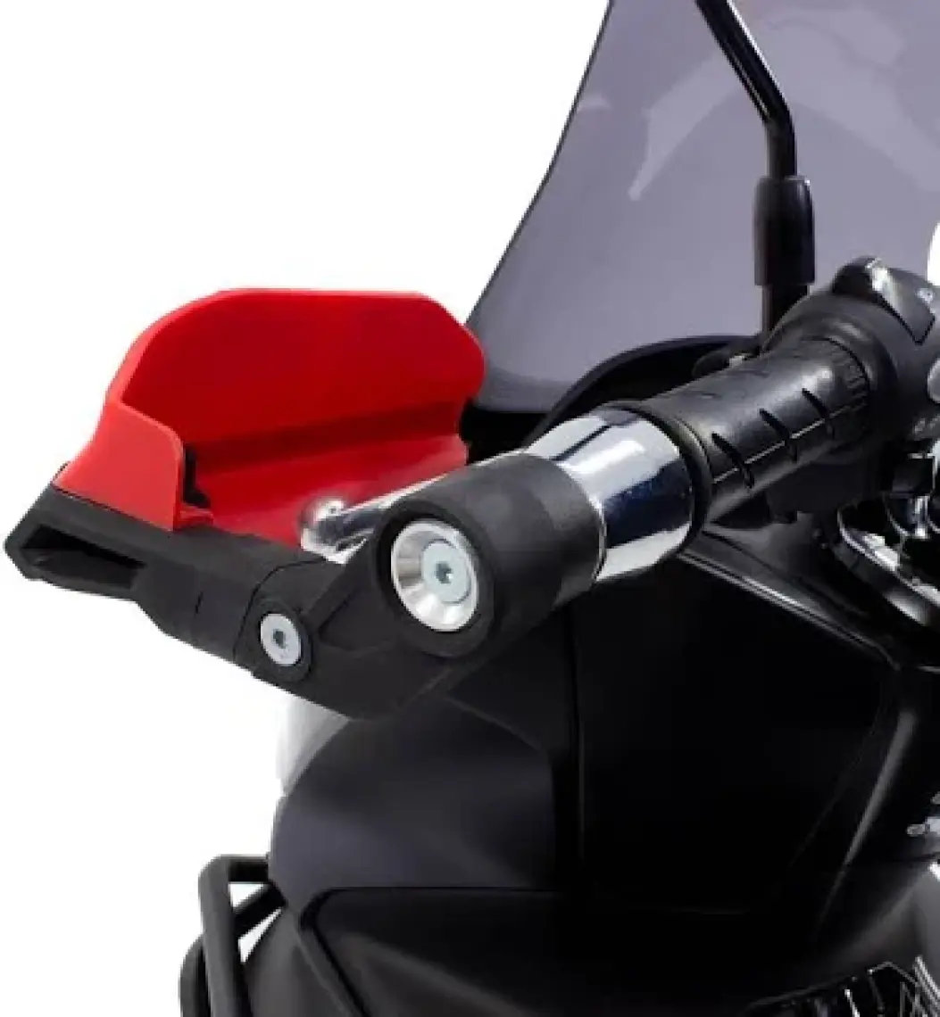 GP Kompozit Honda PCX 125 / 150 2014-2024 Uyumlu Plastik Elcik Koruma Siyah