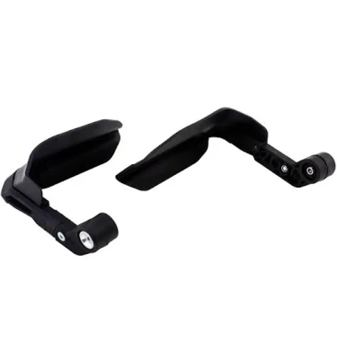 GP Kompozit Honda PCX 125 / 150 2014-2024 Uyumlu Plastik Elcik Koruma Siyah