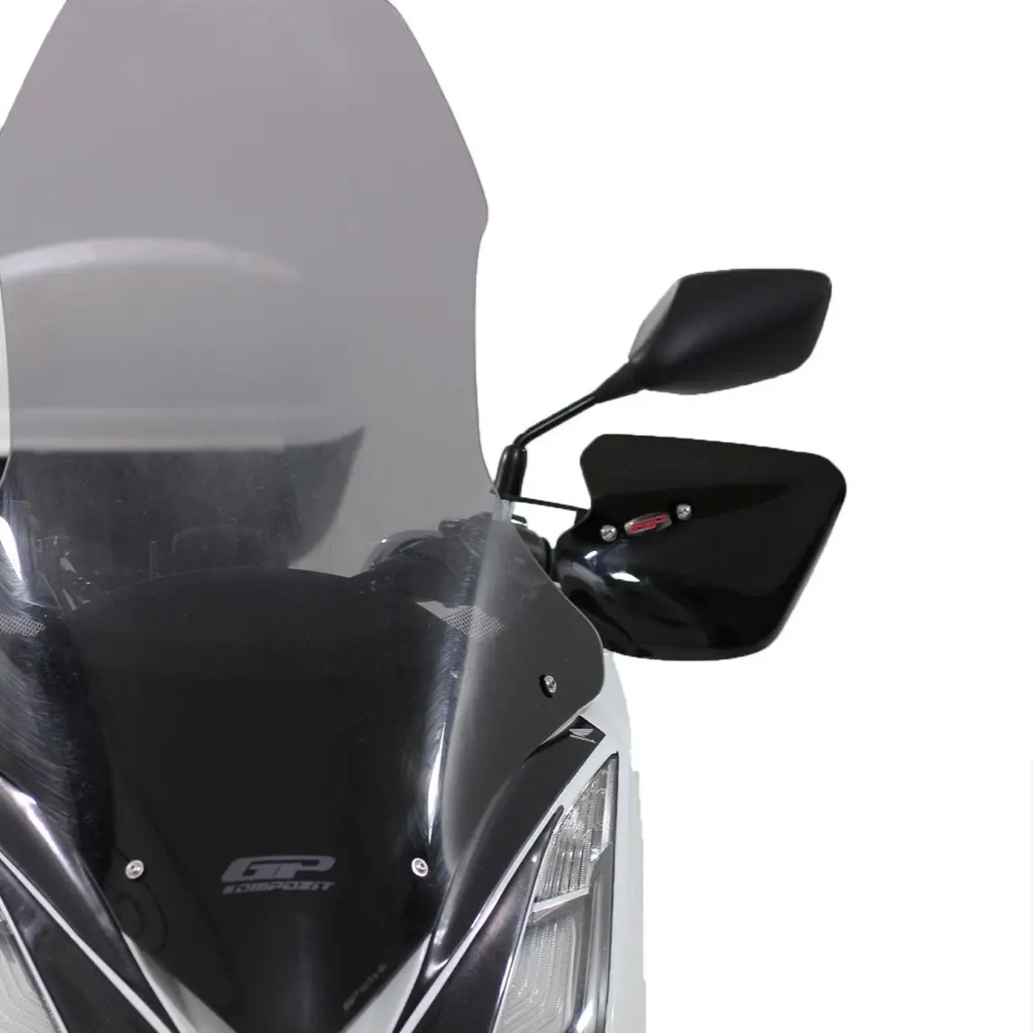 GP Kompozit Honda PCX 125 / 150 2018-2024 Uyumlu Elcik Koruma Siyah