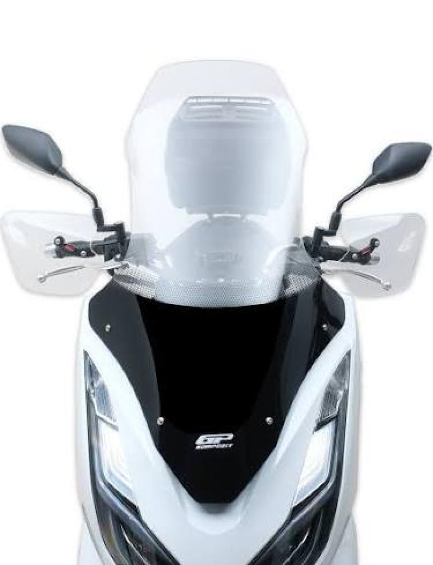 GP Kompozit Honda PCX 125 / 150 2018-2024 Uyumlu Elcik Koruma Şeffaf