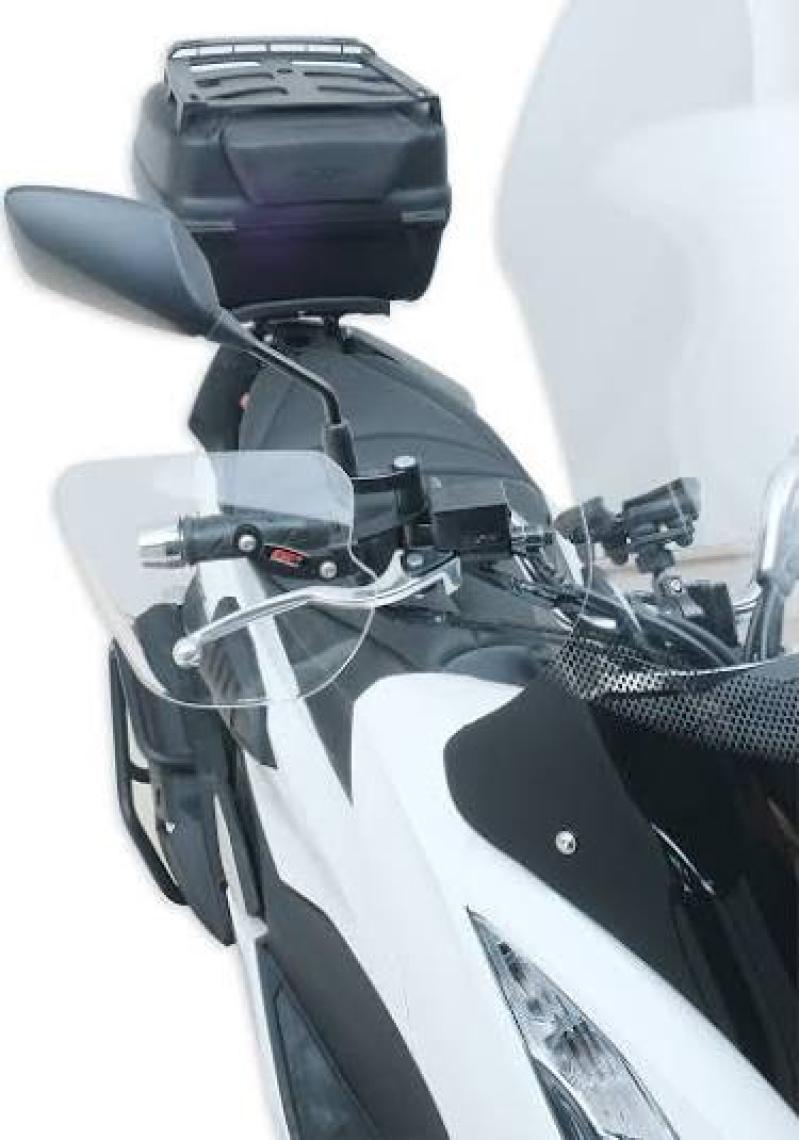 GP Kompozit Honda PCX 125 / 150 2018-2024 Uyumlu Elcik Koruma Şeffaf