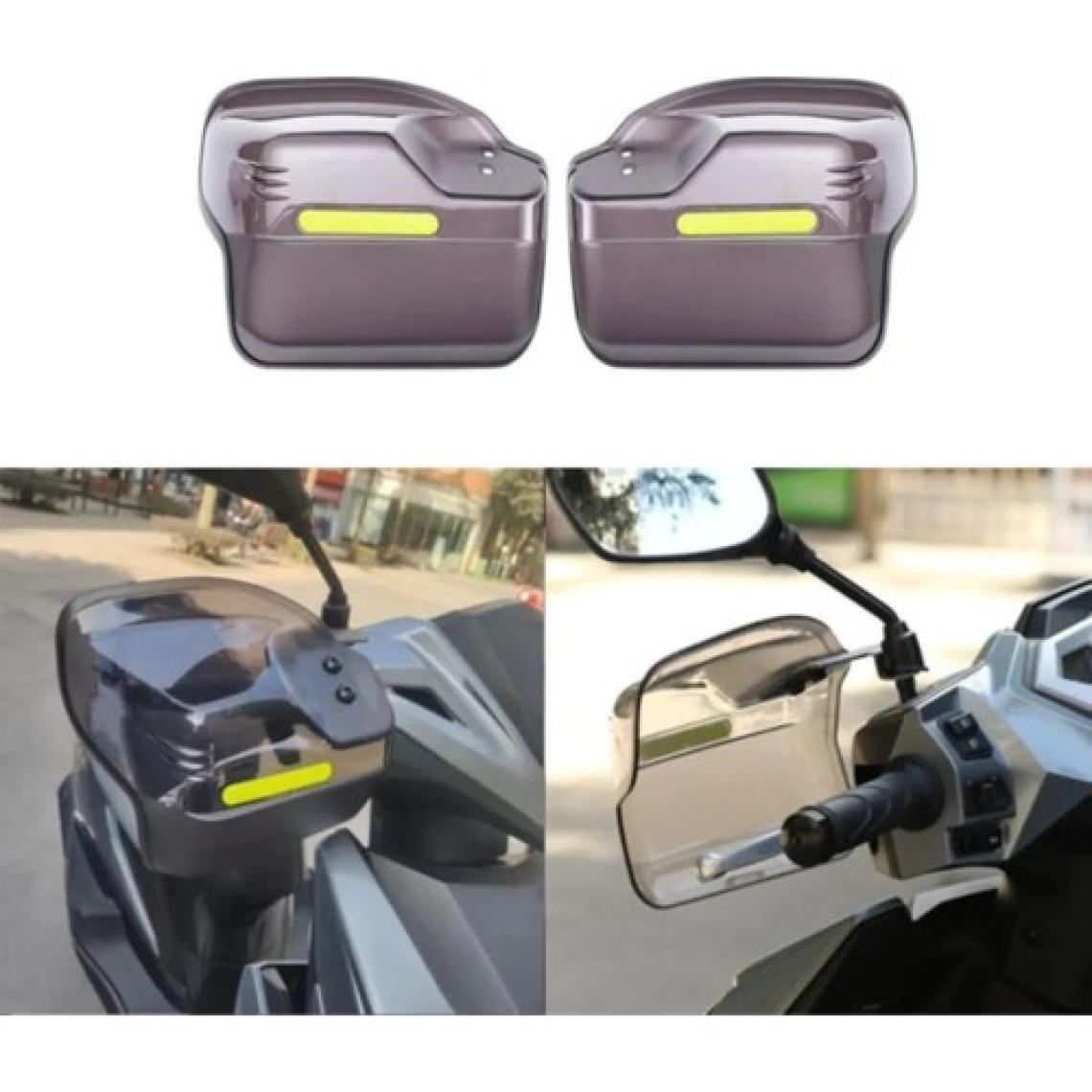 Motoanl Motosiklet Rüzgar Koruma Siperlik Scooter,cross,vitesli ve Atv Mod Uygun Üniversal Reflektörlü Elcik