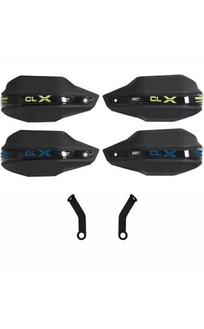 GP Kompozit CF Moto 250 CL-X 2022-2024 Uyumlu Plastik Elcik Koruma Siyah MAVİ