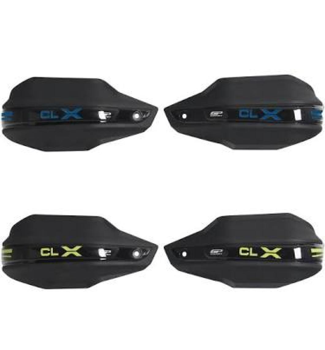 GP Kompozit CF Moto 250 CL-X 2022-2024 Uyumlu Plastik Elcik Koruma Siyah MAVİ