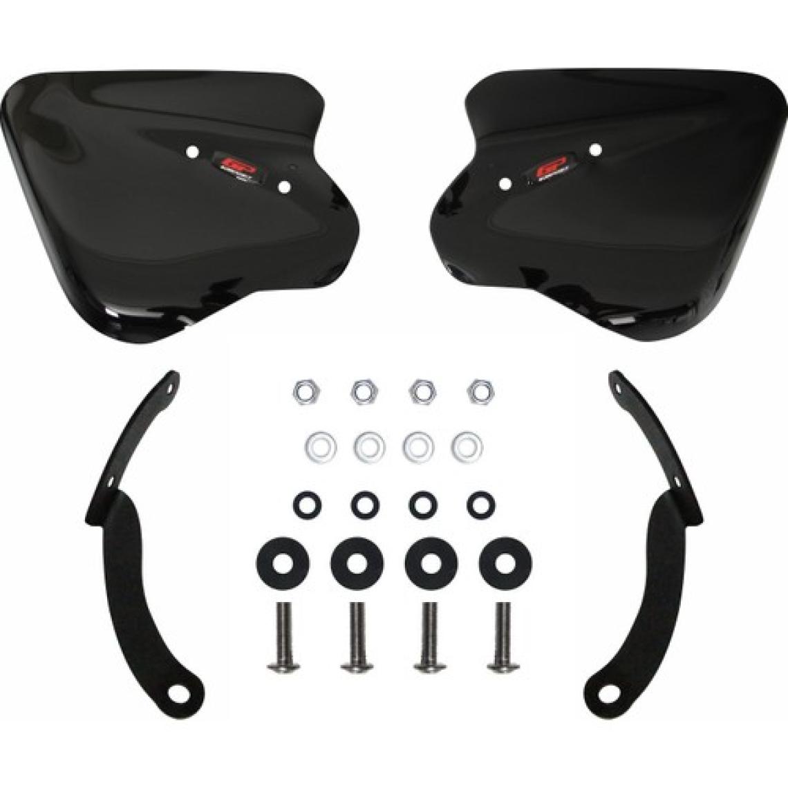 GP Kompozit Yamaha XMAX 250 2011-2022 Uyumlu Elcik Koruma Siyah