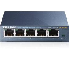TP-Link TL-SG105, 5-Port 10/100/1000Mbps Qos Destekli Tak ve Kullan % 65 Enerji Tasarruflu Gigabit Switch