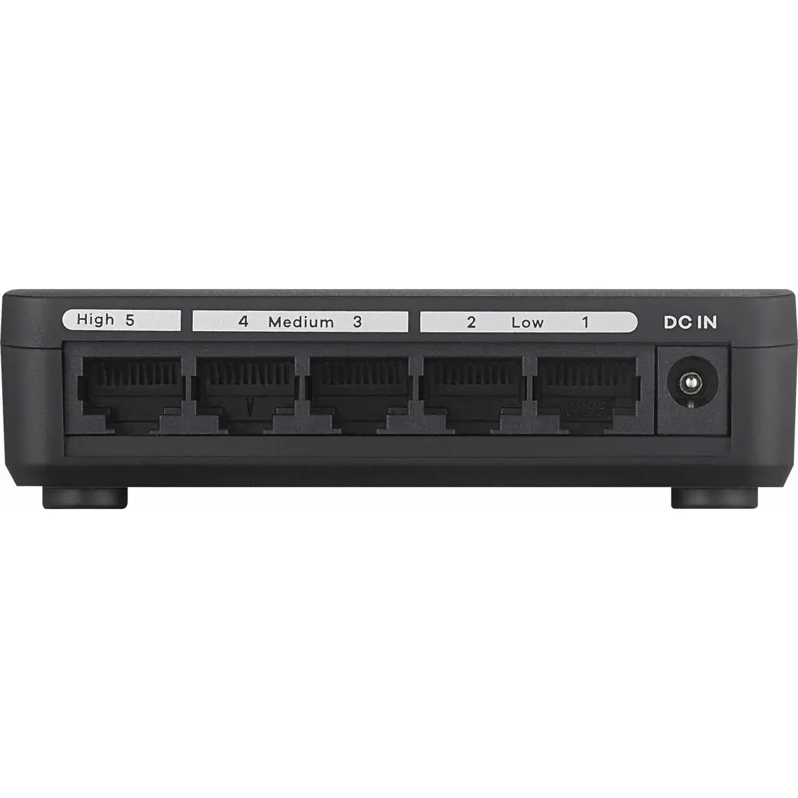 Zyxel GS105S v2 5-Port Gigabit 10/100/1000Mbps Tak-Kullan Port-Önceliklendirme Destekli Switch