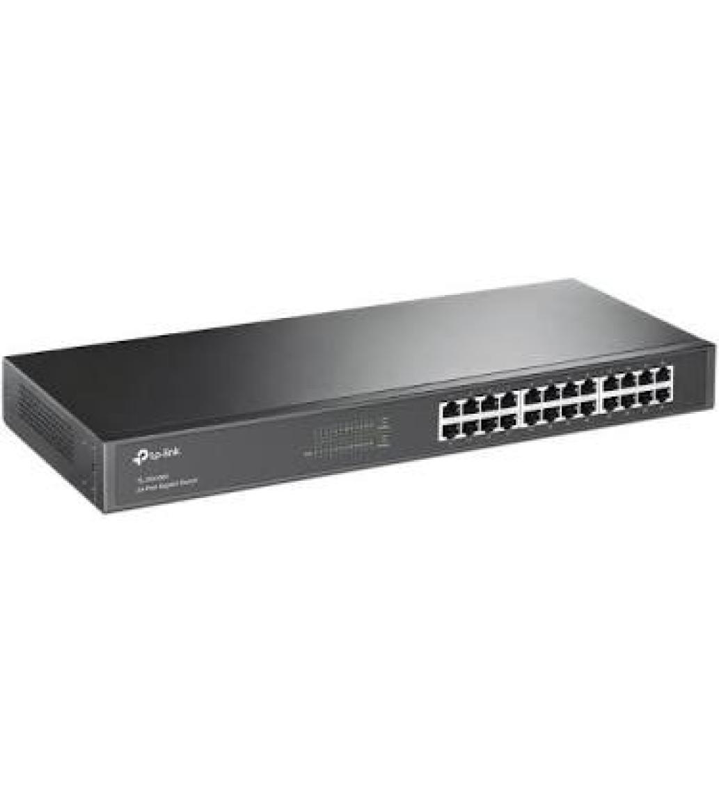 TP-Link TL-SG1024 24 Port 10-100-1000 Mbps Switch Çelik Kasa Rack Mount