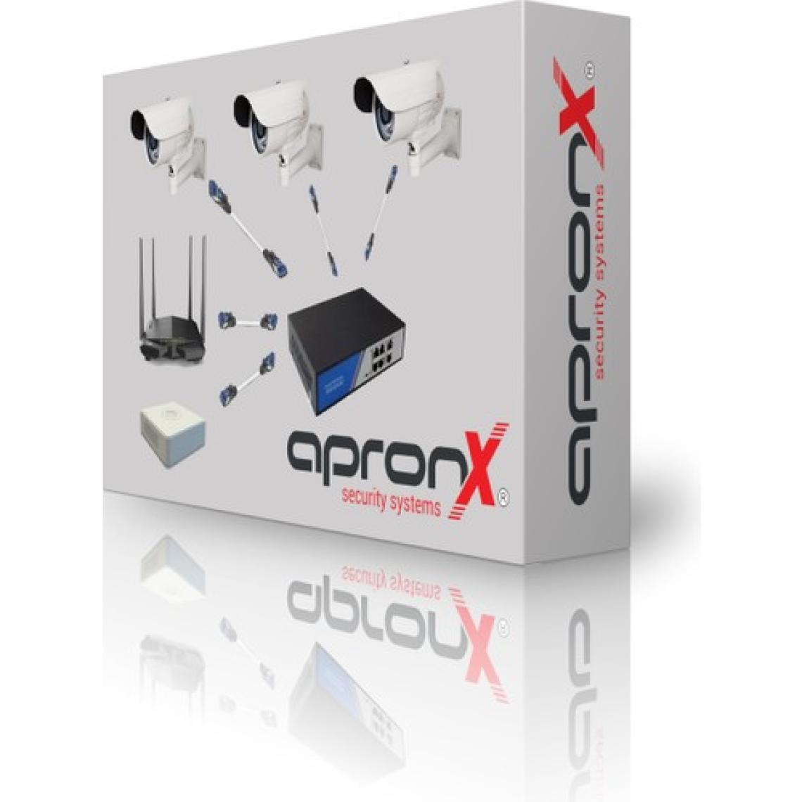 Apronx 4 Port 10/100 4+2 High Power 78W Poe Switch