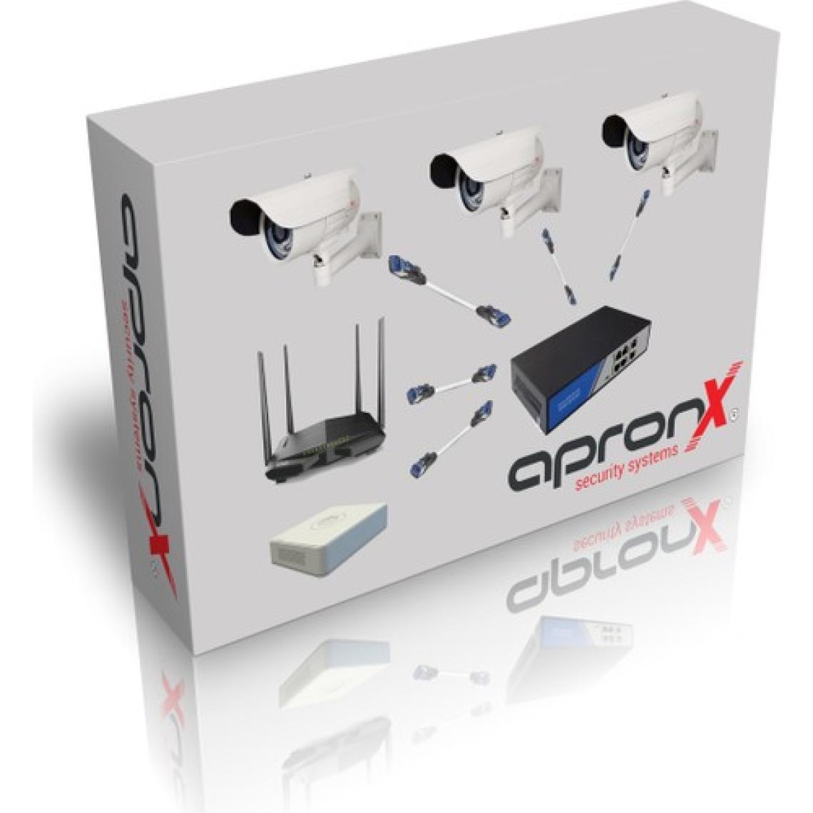Apronx 4 Port 10/100 4+2 High Power 78W Poe Switch