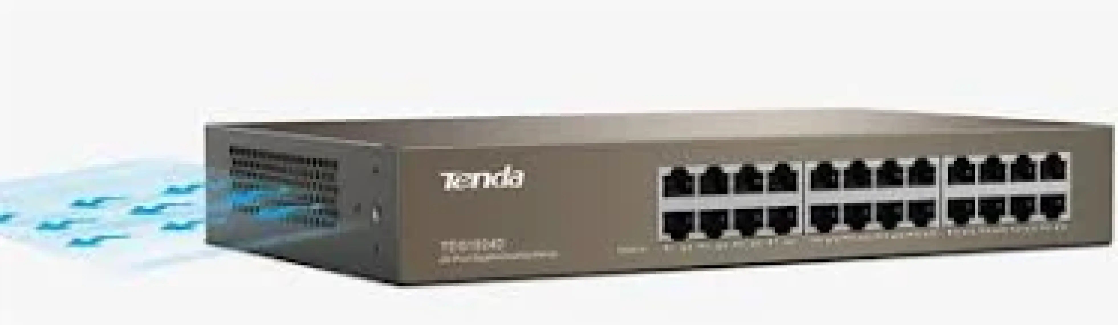 Tenda TEG1024D 24 Port 10-100-1000 Mbps Switch Çelik Kasa Rack Mount