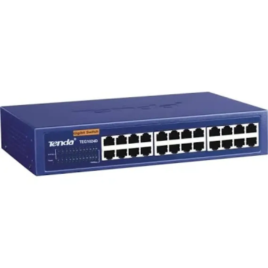 Tenda TEG1024D 24 Port 10-100-1000 Mbps Switch Çelik Kasa Rack Mount