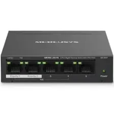 Mercusys MS105GP, 5-Port Gigabit Desktop Switch With 4-Port Poe+