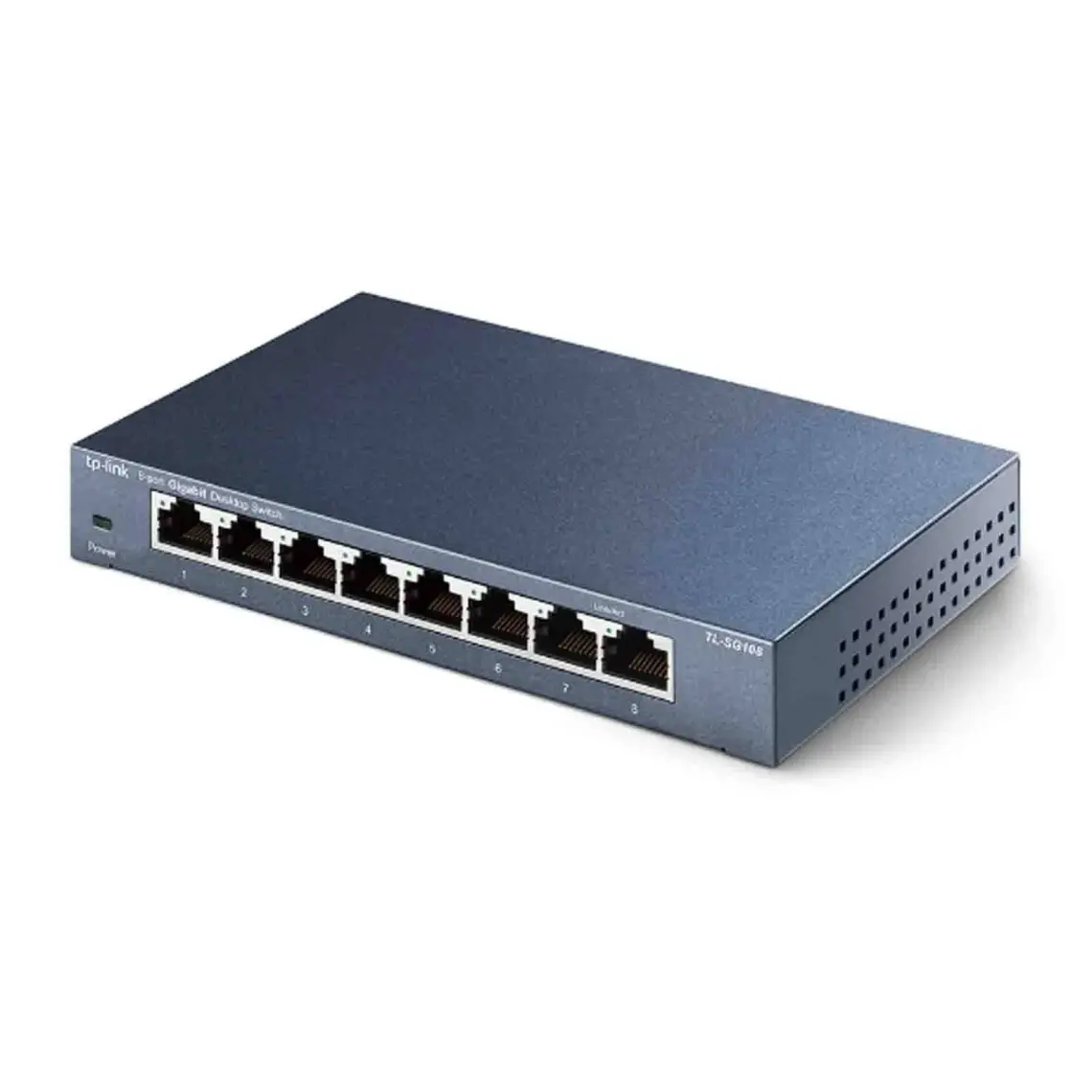 TP-Link TL-SG108 8 Port 10-100-1000 Mbps Switch Çelik Kasa