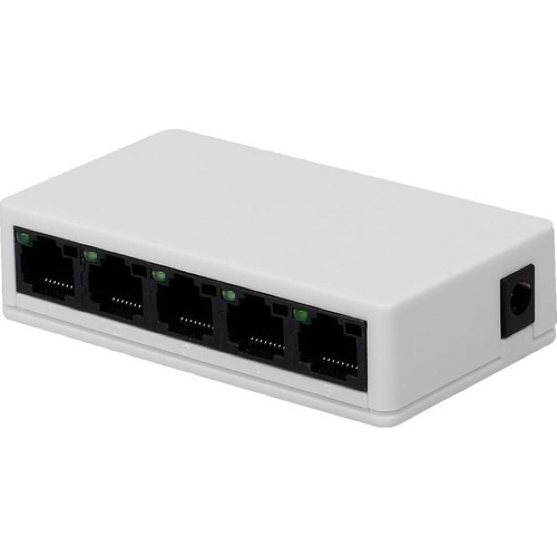 Apera Nr3 5 Port Switch 100MBPS Ethernet Internet Dağıtıcı Ağ Hub Ev Ofis Için