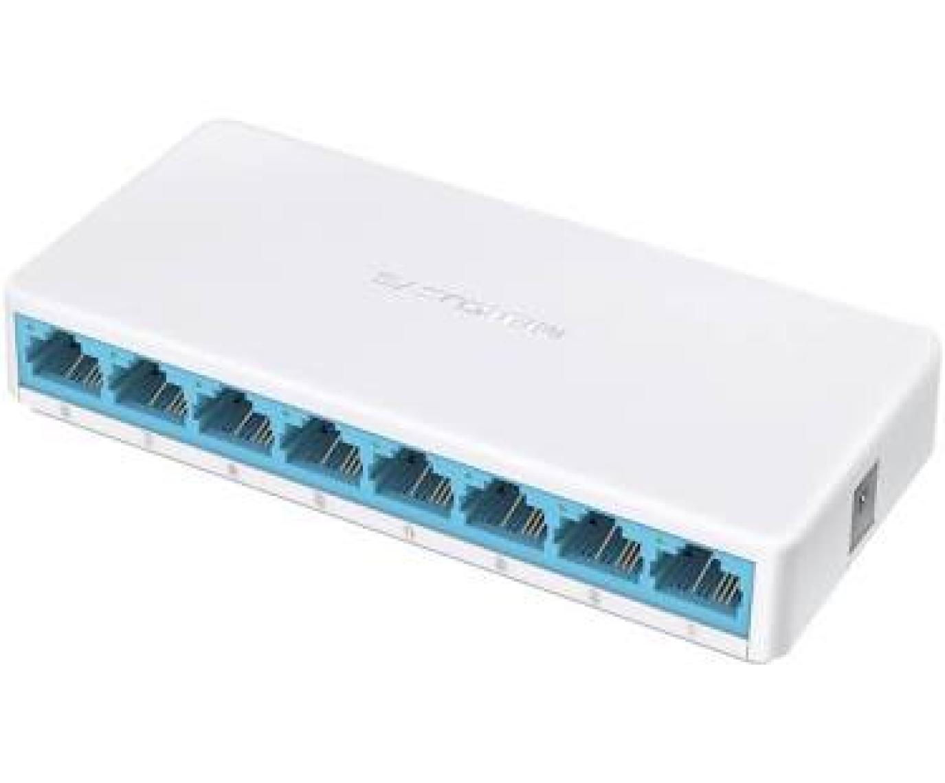 Mercusys 8port MS108 10/100 Yönetilemez Switch Desktop