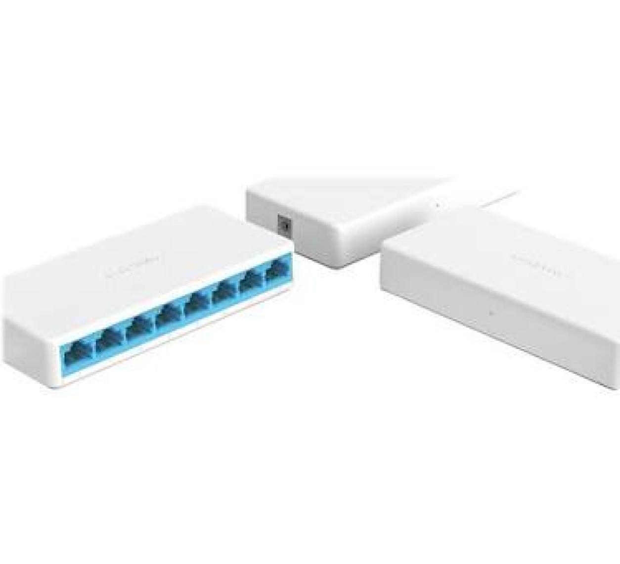 Mercusys 8port MS108 10/100 Yönetilemez Switch Desktop