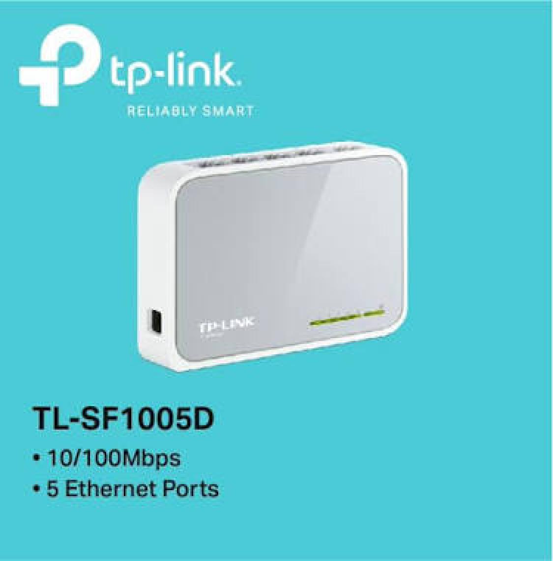 TP-Link SF1005D 5 Port 10/100 Megabit Switch