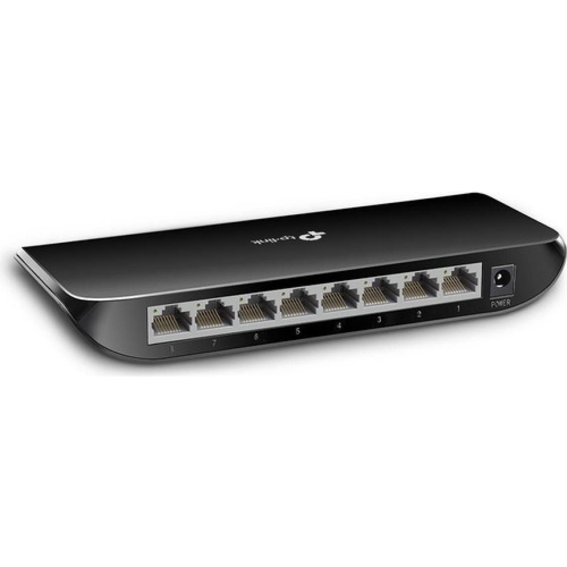 TP-Link TL-SG1008D 8 Port 10-100-1000 Mbps Switch Plastik Kasa