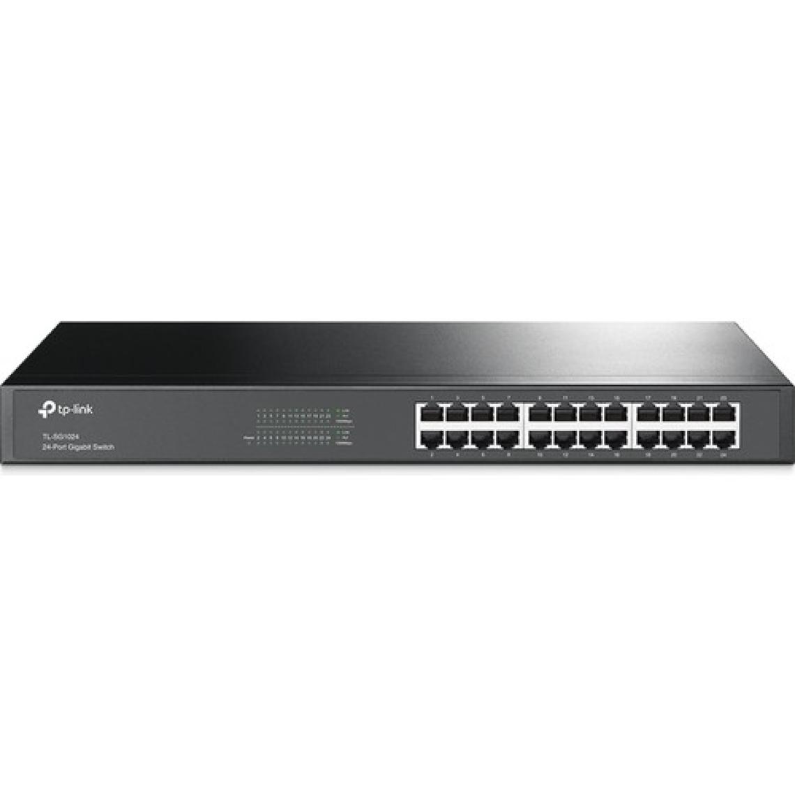 TP-Link TL-SG1024 24 Port 10-100-1000 Mbps Switch Çelik Kasa Rack Mount