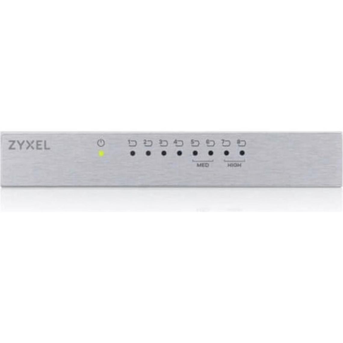 Zyxel GS-108B Gigabit  8 Port 10/100/1000Mbps  Tak-Kullan Port-Önceliklendirme Destekli Switch