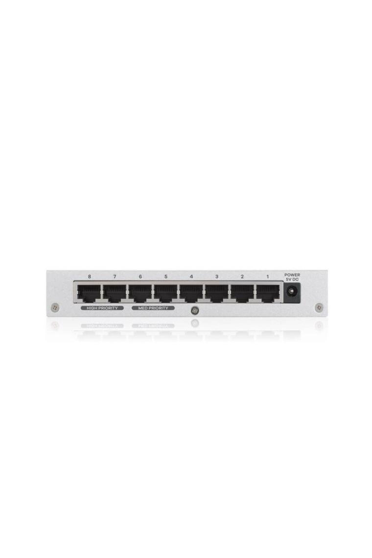 Zyxel GS-108B v3  8x10/100/1000 Port Yönetilemeyen Metal Kasa Desktop Switch
