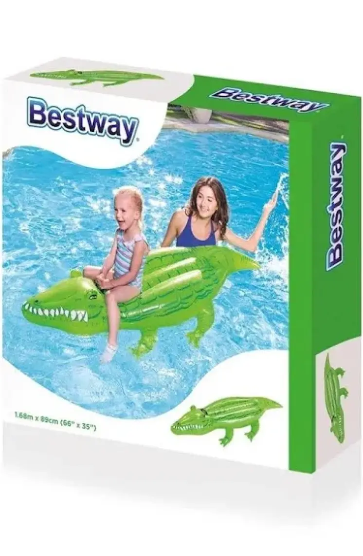 Bestway Timsah Tutunmalı Deniz Yatağı 167 x 89 cm  BW41010