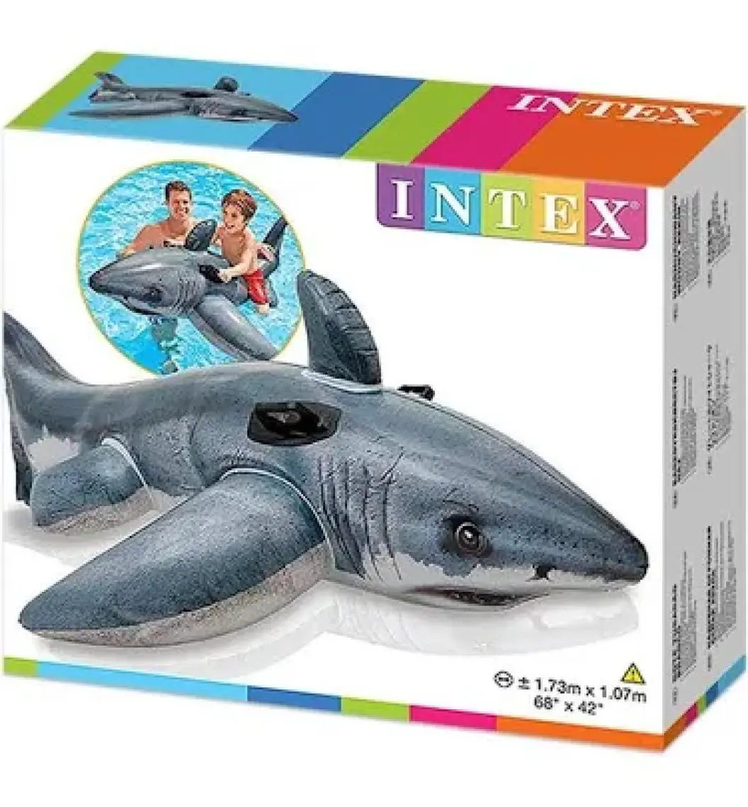 Intex 57525 Gerçekçi Köpekbalığı 173 cm