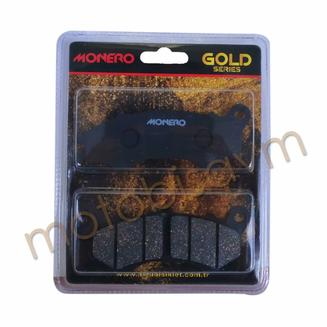 Motospartan ÖN FREN DİSK BALATA HONDA PCX 125 - 150 2010 2017 ARASI [MONERO GOLD SERİSİ]