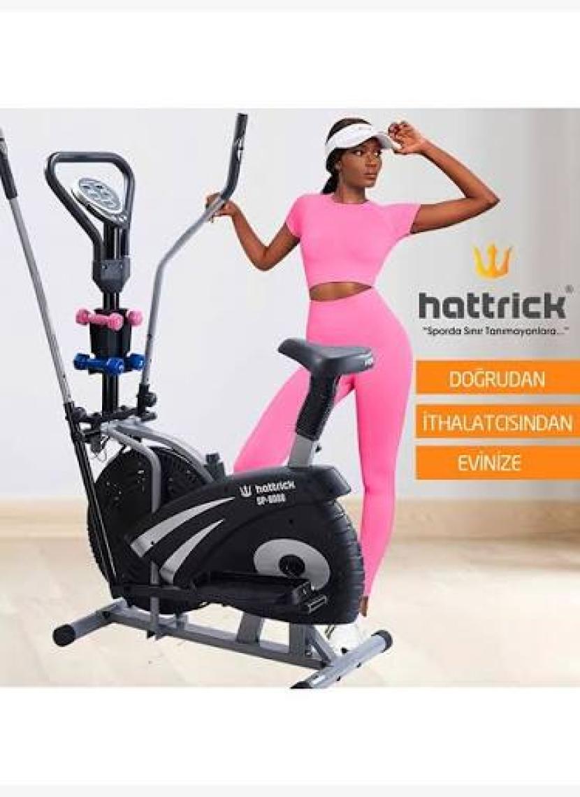 Hattrick SP-6000 Koltuklu Hızlı Kalori Yaktıran Eliptik Bisiklet