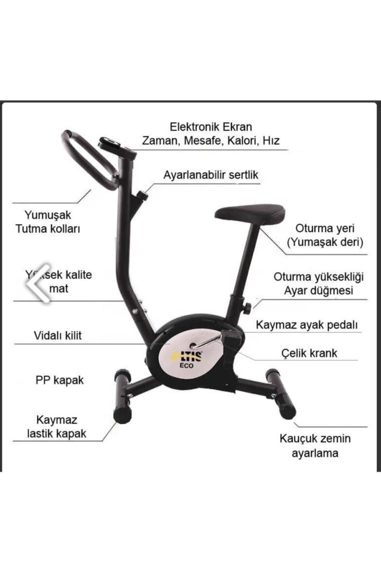 Altis Eco Plus Kırmızı Dikey Kondisyon Bisikleti