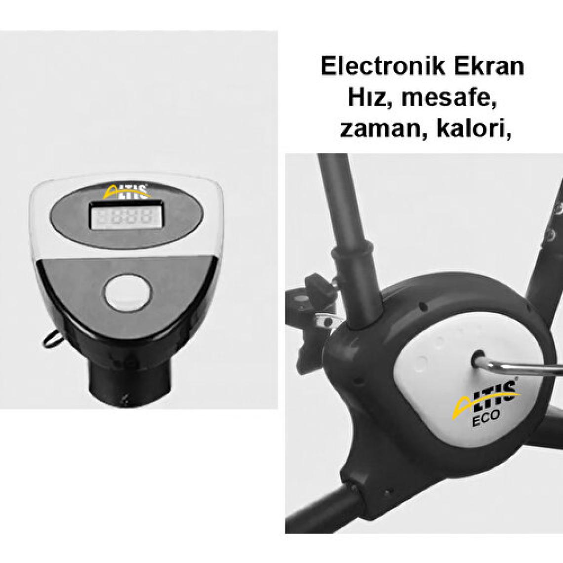 Altis Eco Plus Siyah Dikey Kondisyon Bisikleti