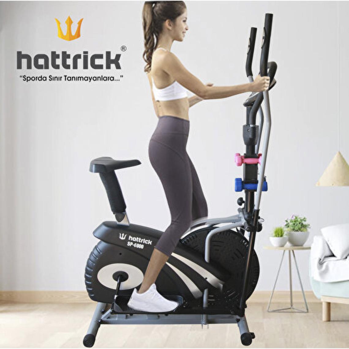Hattrick SP-6000 Koltuklu Hızlı Kalori Yaktıran Eliptik Bisiklet
