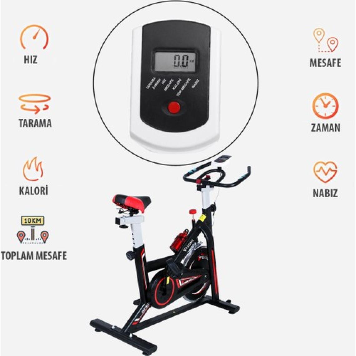 Yasomi Ysm X-Speed  Profesyonel Spinning Bike 150 kg Kapasiteli Fitness ve Kondisyon Egzersiz Bisikleti