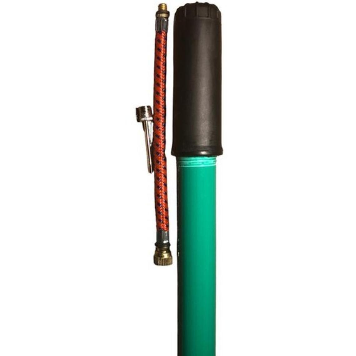 Netodak Top Pompası Bisiklet Pompası  Taşınabilir Ince El Pompası 40 cm Metal Yeşil Pompa